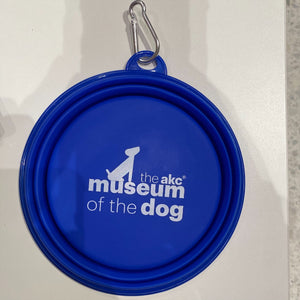 Museum of the Dog 7" Collapsible Dog Bowl
