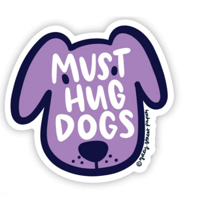 Durable Vinyl Dog Themed Stickers