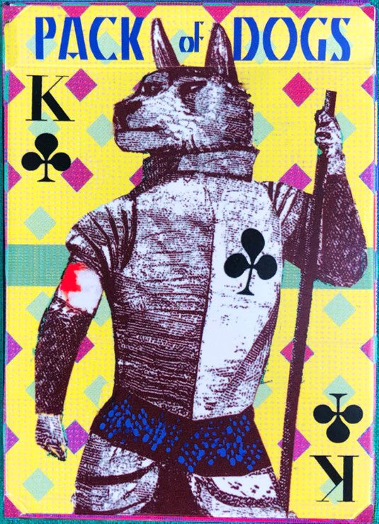 Pack of Dogs Playing Cards with art by John Littleboy