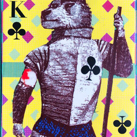 Pack of Dogs Playing Cards with art by John Littleboy