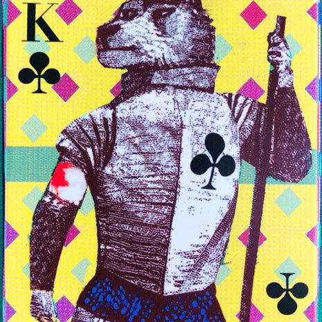 Pack of Dogs Playing Cards with art by John Littleboy