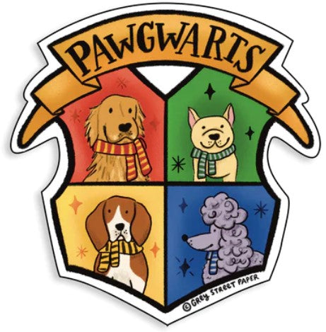 Durable Vinyl Dog Themed Stickers