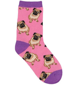 Kids Pug Socks for 6 Months - 7 Years Old!