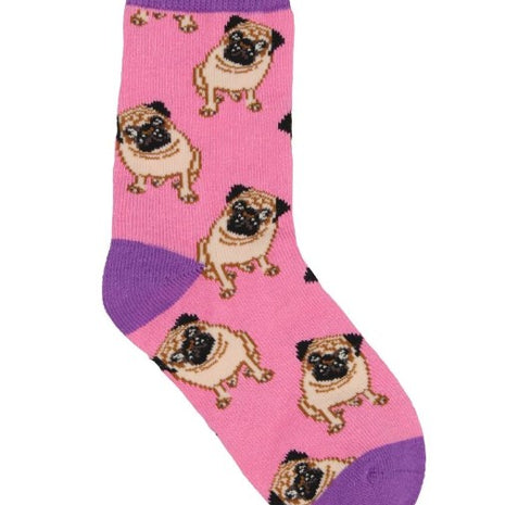 Kids Pug Socks for 6 Months - 7 Years Old!