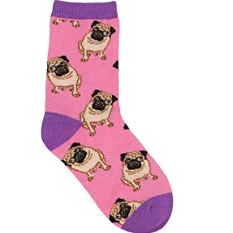 Kids Pug Socks for 6 Months - 7 Years Old!