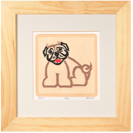 Limited Edition Framed Woodblock Original Prints - Multiple Breeds Available