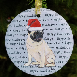 Crystal Disc Ornaments of over 45 Breeds!