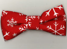 Load image into Gallery viewer, Ted &amp; Co Winter Holiday Bows, Bowties, and Bandanas
