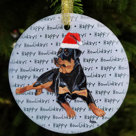 Crystal Disc Ornaments of over 45 Breeds!