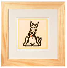Load image into Gallery viewer, Dog Woodblock Print - Multiple Breeds Available
