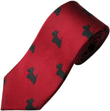 Load image into Gallery viewer, Silk Jacquard Dog Breed Ties
