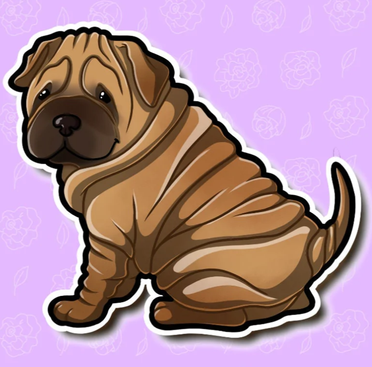 95 Breeds of Kawaii Stickers