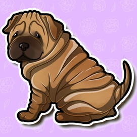 95 Breeds of Kawaii Stickers