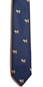 Silk Jacquard Dog Breed Ties