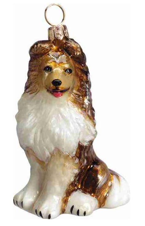 Hand Painted Glass Ornaments - Multiple Breeds Available