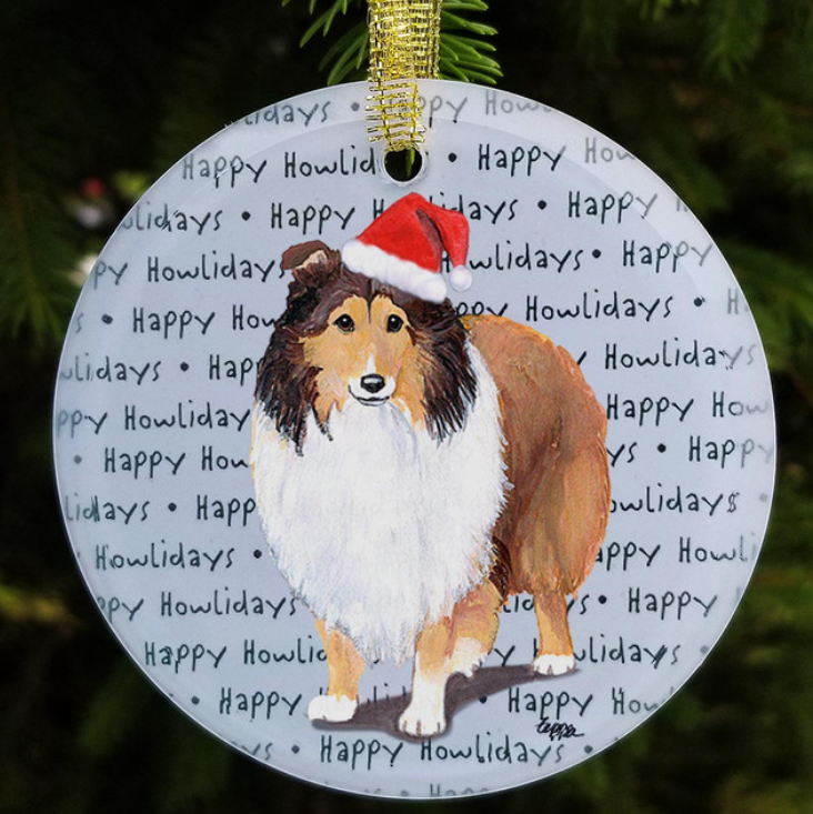 Crystal Disc Ornaments of over 45 Breeds!