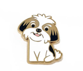 Doggie Drawings Enamel Pins
