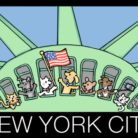 NYC Themed Greeting Cards - Multiple Seasons Available!
