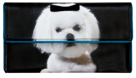 Dog Themed Crossbody Clutch