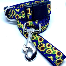 Load image into Gallery viewer, Sunflower Dog Collars and Leashes by Wag &amp; Bark

