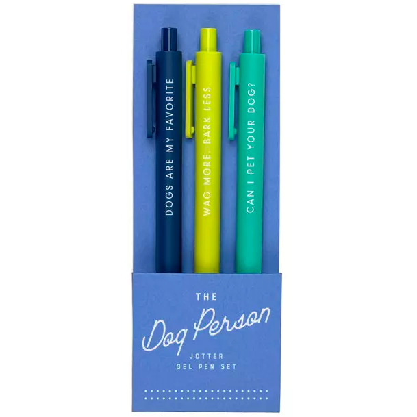 The Dog Person Gel Pen Set of 3
