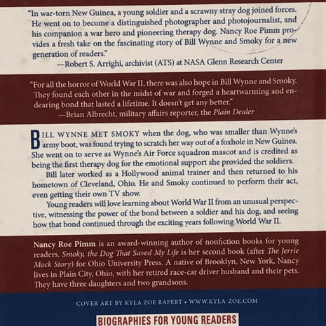 Smoky, The Dog That Saved My Life: The Bill Wynne Story