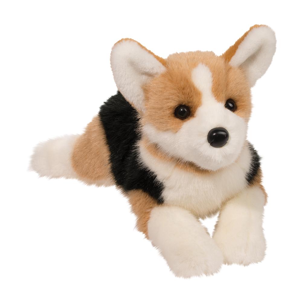 D Lux Tri Color Corgi by Douglas Cuddle Toys AKC Museum of the