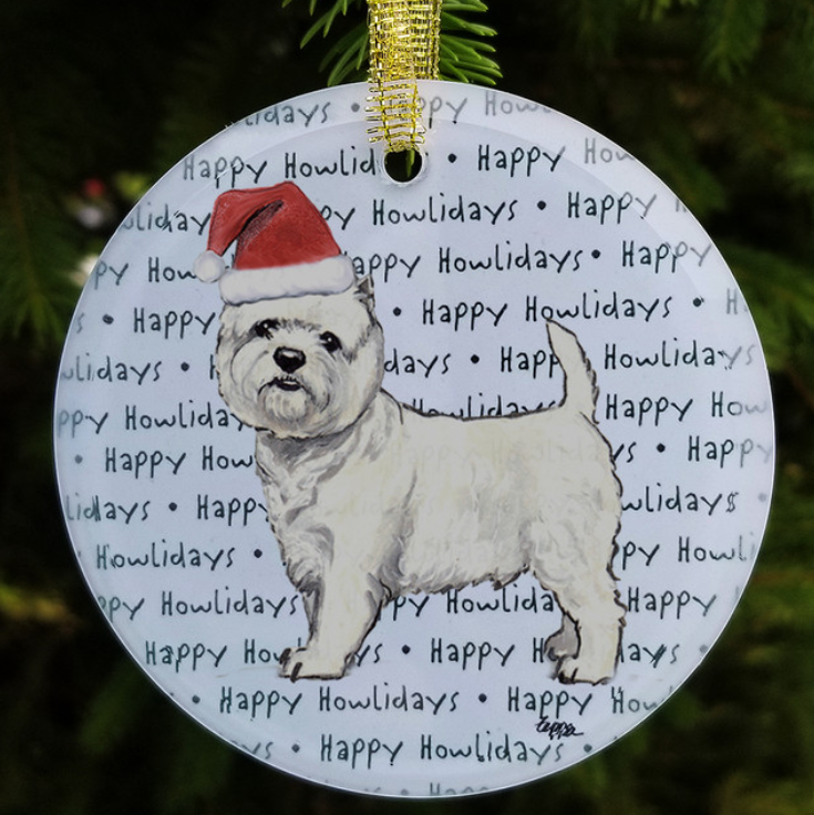 Crystal Disc Ornaments of over 45 Breeds!