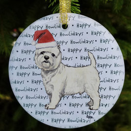 Crystal Disc Ornaments of over 45 Breeds!