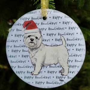 Howliday Ornaments by Zeppa Studios. Over 45 options!