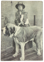 Load image into Gallery viewer, John Derian Woman and Saint Bernard Trinket Tray
