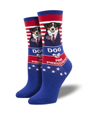 Dog For President Socks by Socksmith