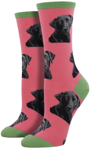 Lab-or of Love Socks in Dusty Pink