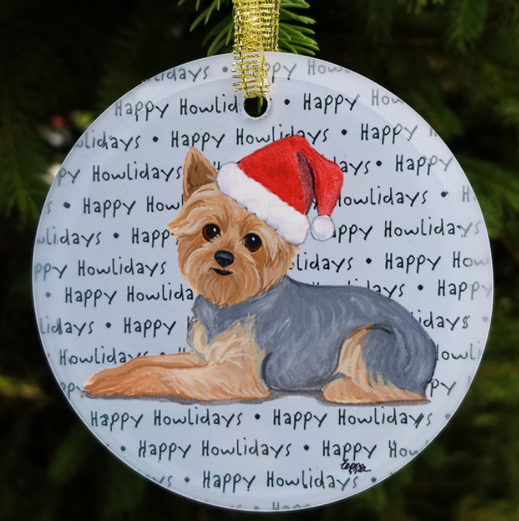Crystal Disc Ornaments of over 45 Breeds!