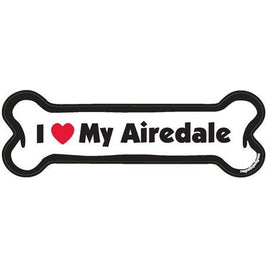 I <3 My Breed Dog Bone Magnet - Over 85 Breeds Available!