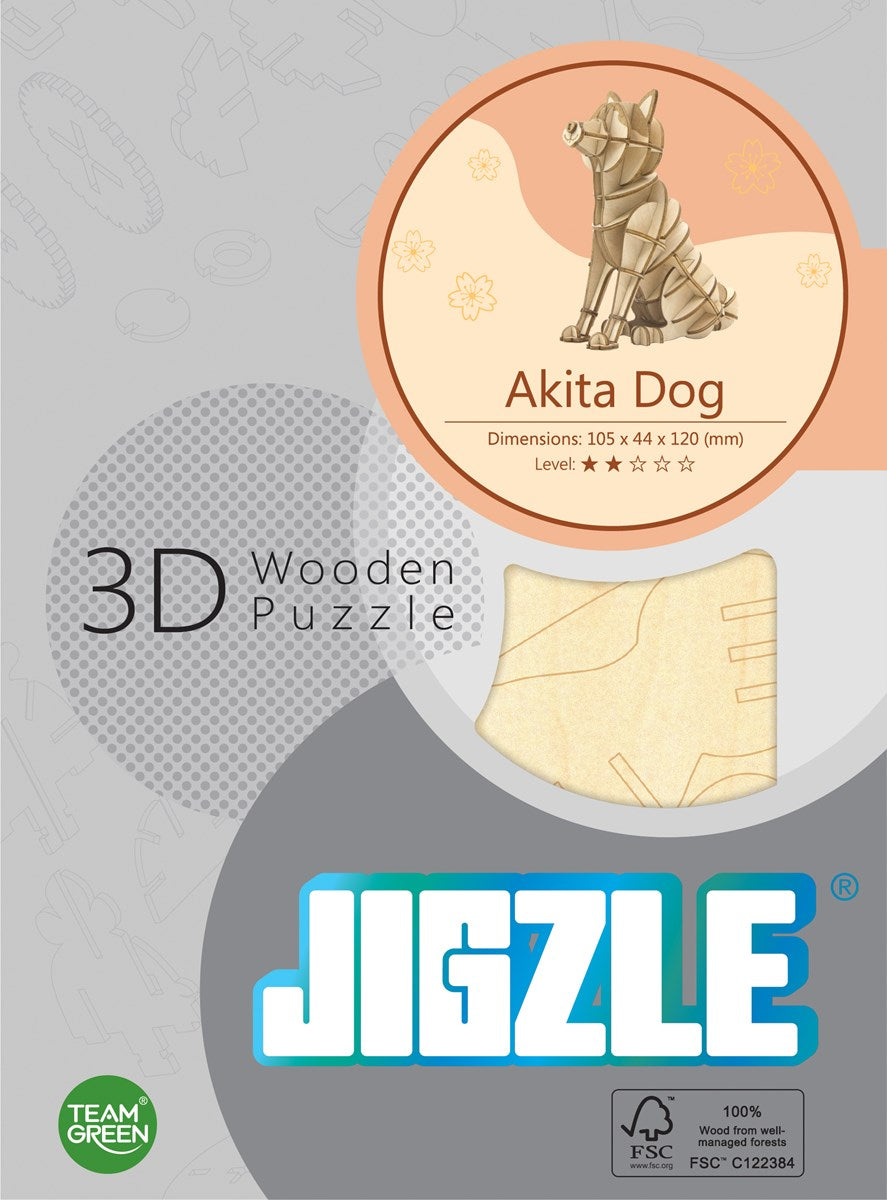 3D Wooden Dog Puzzles - Multiple Breeds!