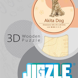 3D Wooden Dog Puzzles - Multiple Breeds!