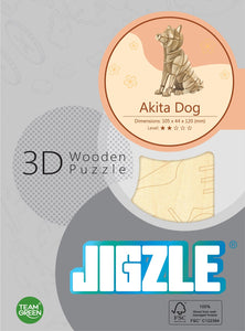 Jigzle Wooden Dog Puzzles - Multiple Breeds!