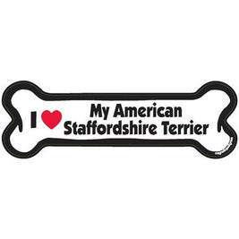 I <3 My Breed Dog Bone Magnet - Over 85 Breeds Available!