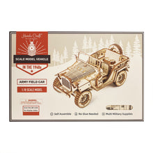 Load image into Gallery viewer, Army Wooden Jeep Puzzle
