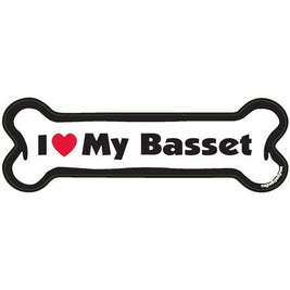 I <3 My Breed Dog Bone Magnet - Over 85 Breeds Available!