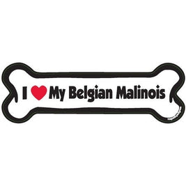 I <3 My Breed Dog Bone Magnet - Over 85 Breeds Available!
