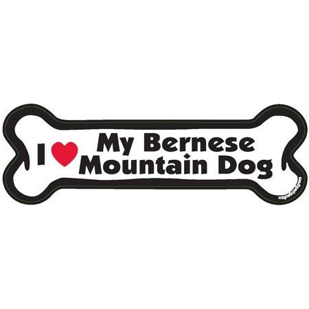 I <3 My Breed Dog Bone Magnet - Over 85 Breeds Available!