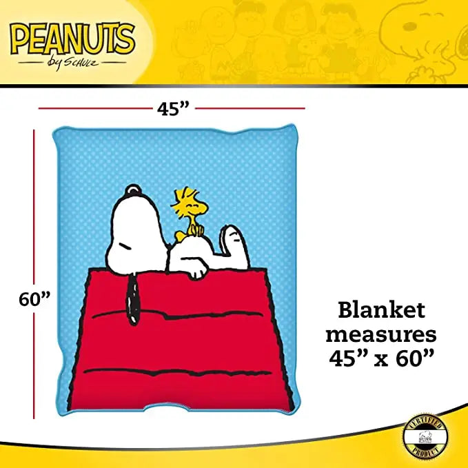 Peanuts throw blanket hotsell