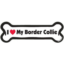 I <3 My Breed Dog Bone Magnet - Over 85 Breeds Available!
