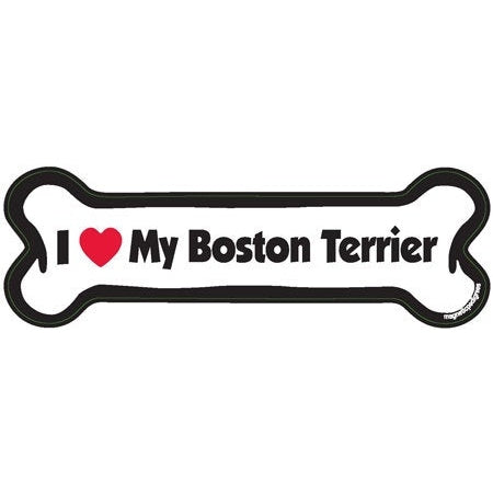 I <3 My Breed Dog Bone Magnet - Over 85 Breeds Available!