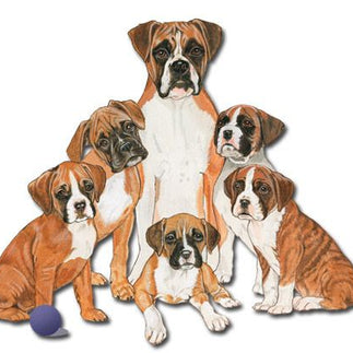 Wooden Dog Breed Magnets - Over 75 Breeds Available!