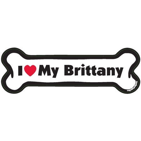 I <3 My Breed Dog Bone Magnet - Over 85 Breeds Available!
