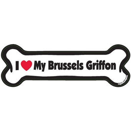 I <3 My Breed Dog Bone Magnet - Over 85 Breeds Available!