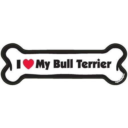 I <3 My Breed Dog Bone Magnet - Over 85 Breeds Available!